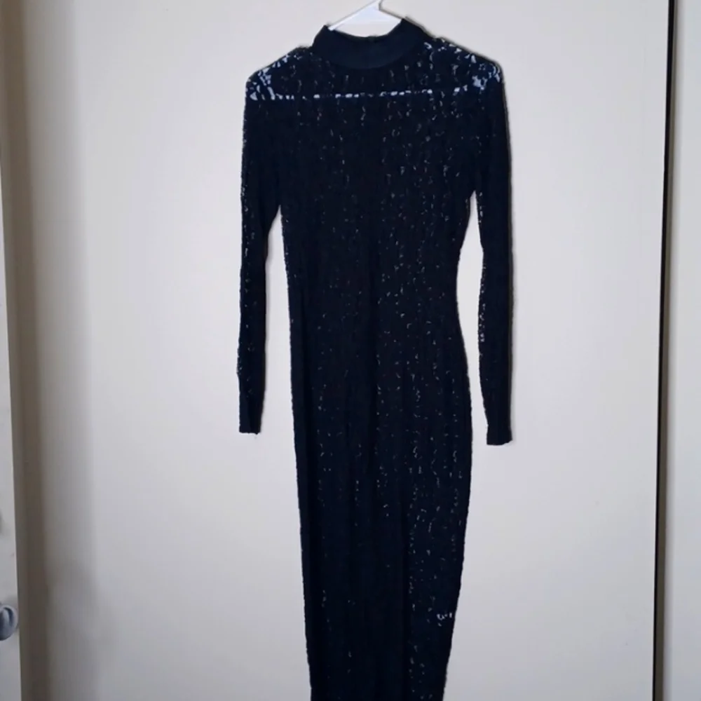 Women’s Black Lace Dress - Picture 1 of 5